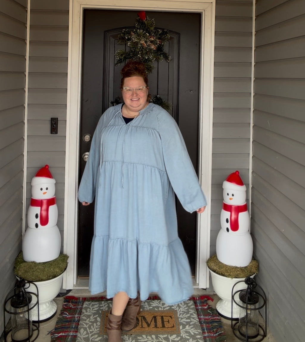 Hayden "Denim" Dress