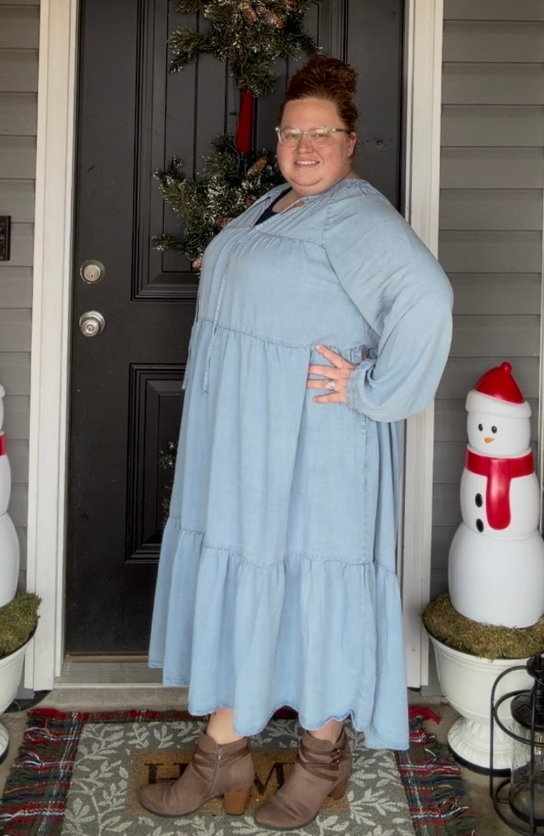 Hayden "Denim" Dress