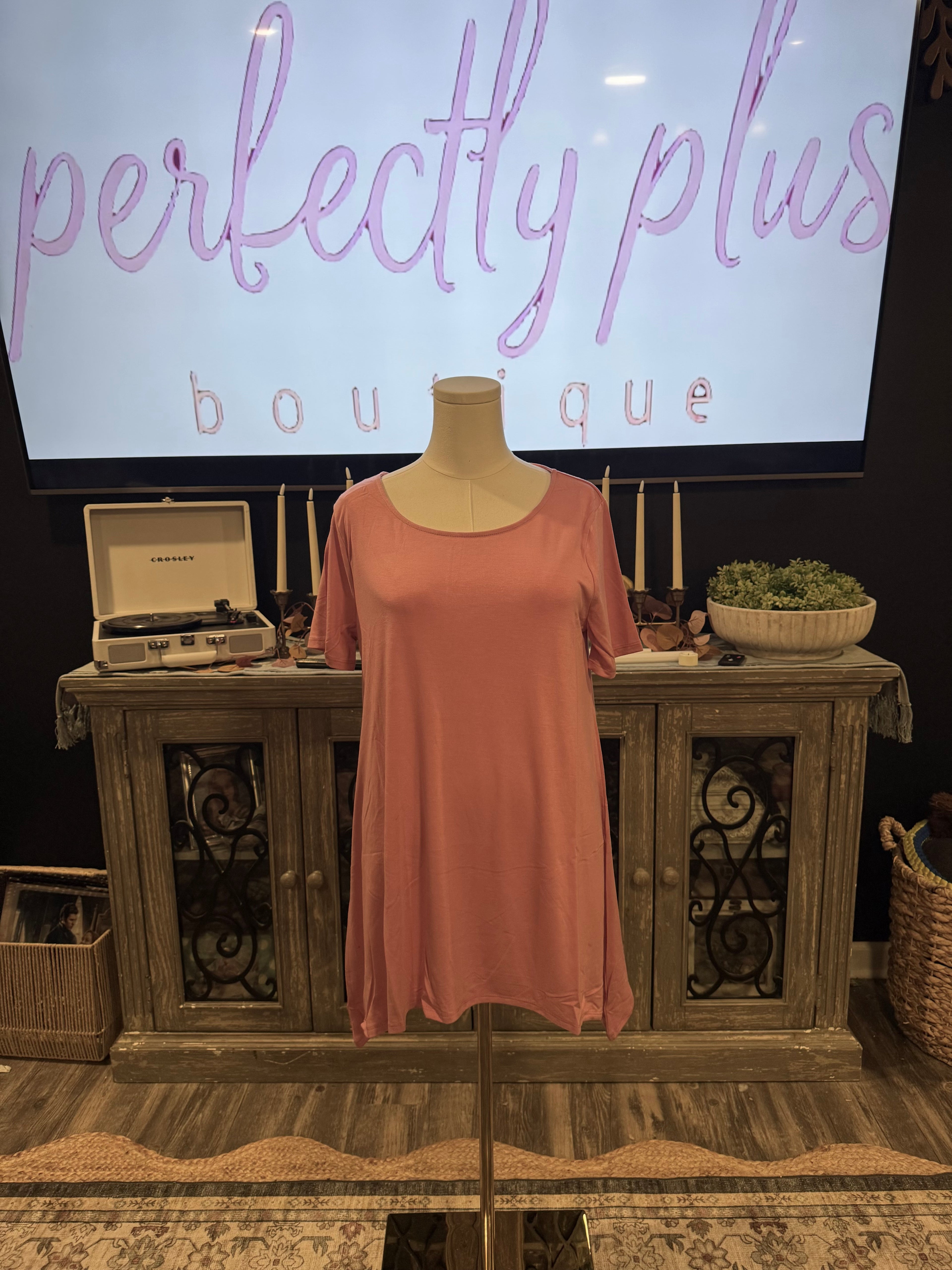 Zenana Short Sleeve Tunic