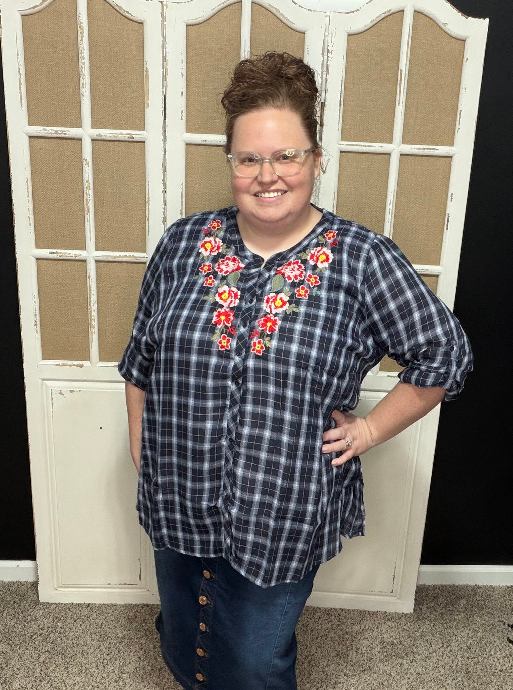 The Prairie Bloom Button Up Top