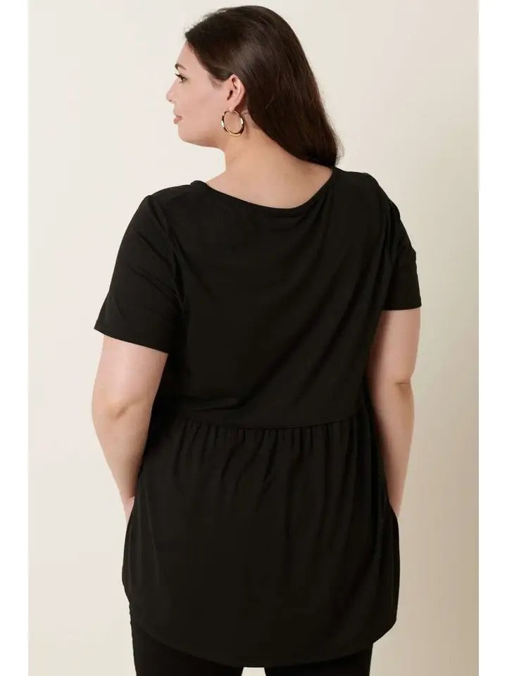 Midnight Muse Babydoll Tee