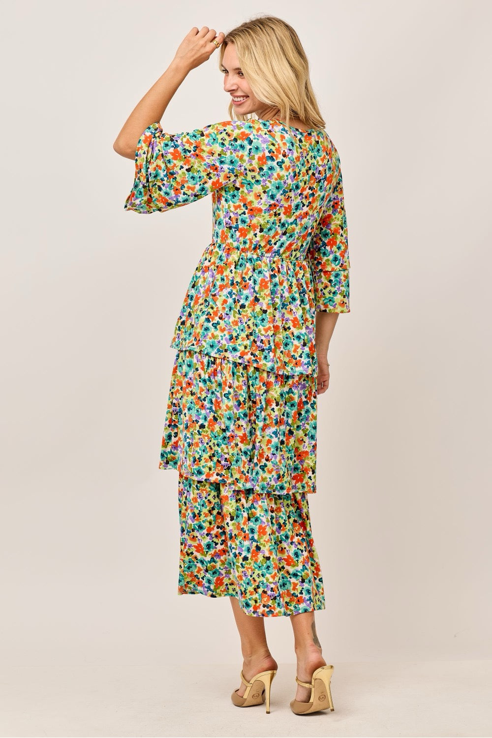 Summer Meadow Ruffle Dress