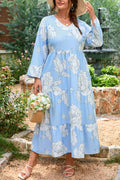 Bluebell Flower Maxi Dress