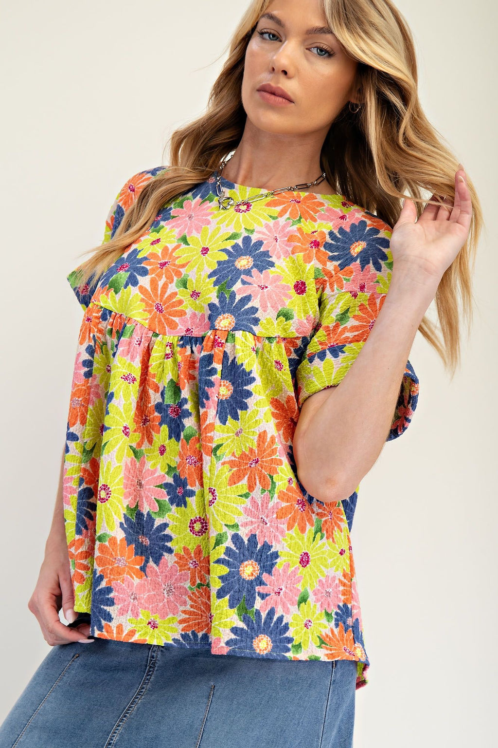 Happy Days Floral Top