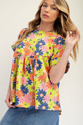 Happy Days Floral Top