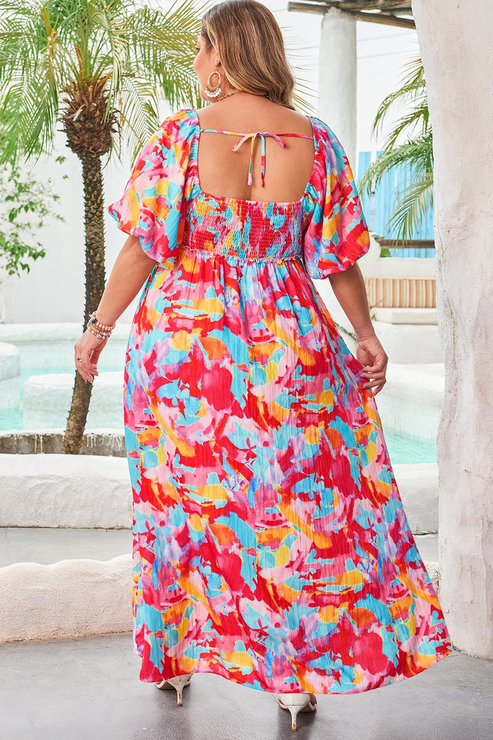 Rainbow Sherbert Dress