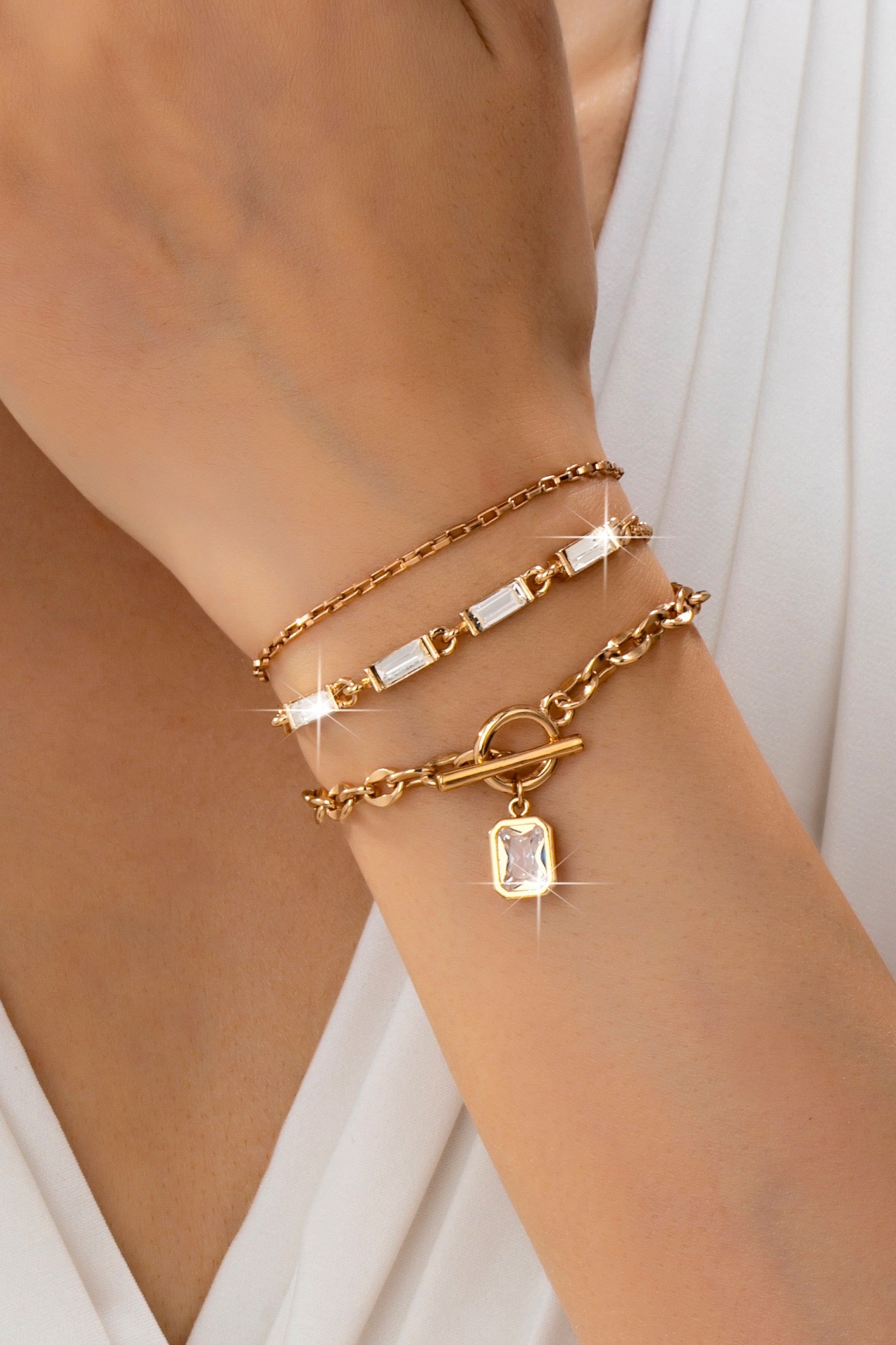 Golden Hour Stack Bracelet