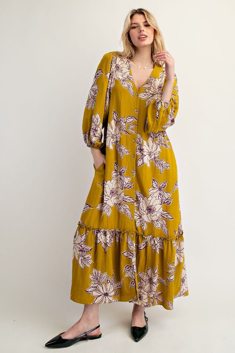 Golden Kiwi Dress