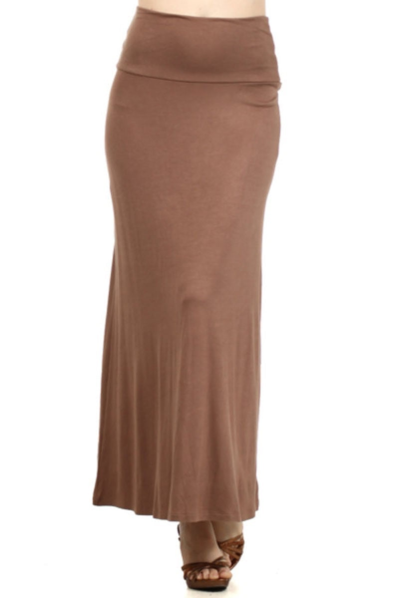 Moa Foldover Maxi Skirts