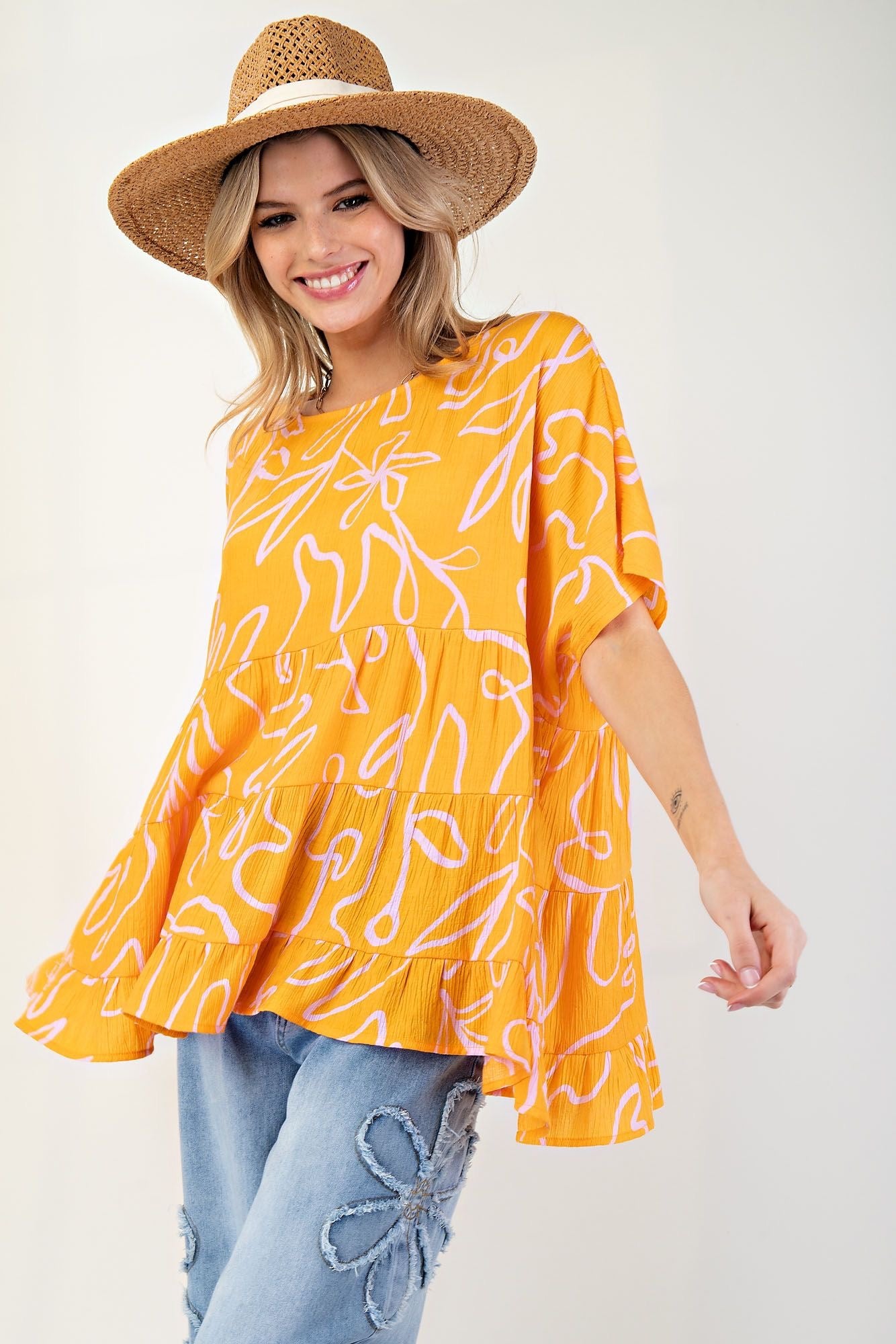 Mango Blossom Top