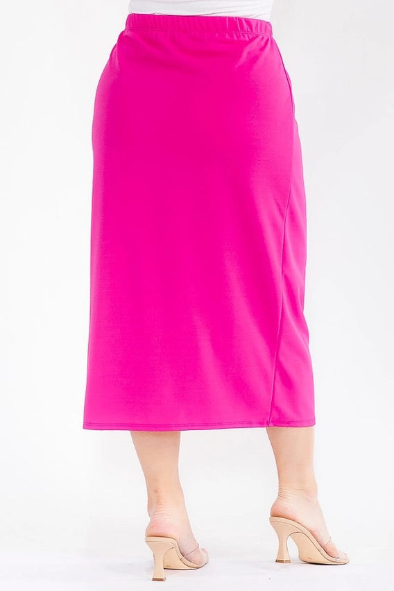 Simply Solid Maxi Skirt