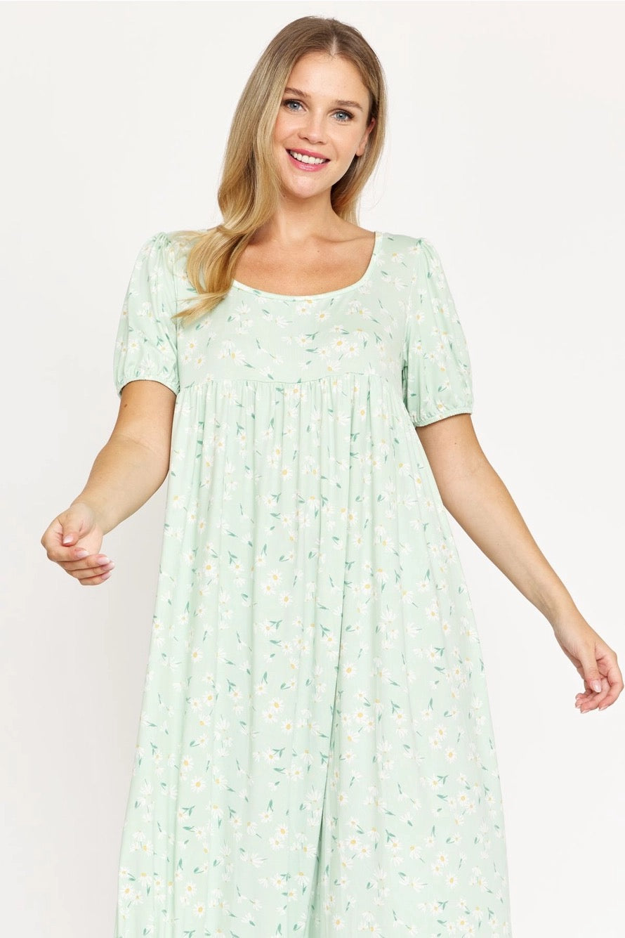 Duchess Mint Dress