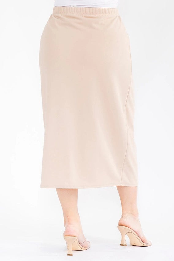 Simply Solid Maxi Skirt