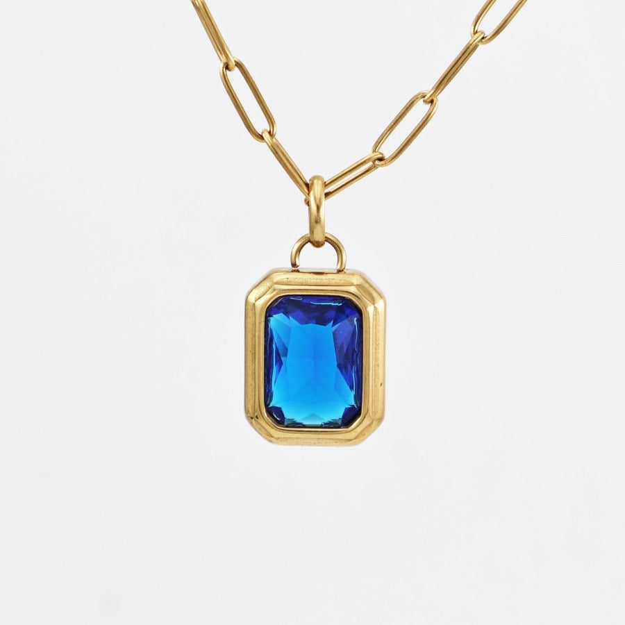 Timeless Gemstone Necklace