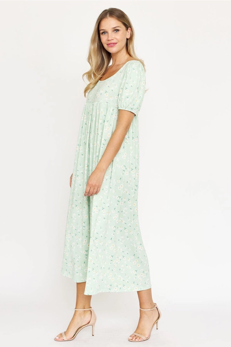 Duchess Mint Dress