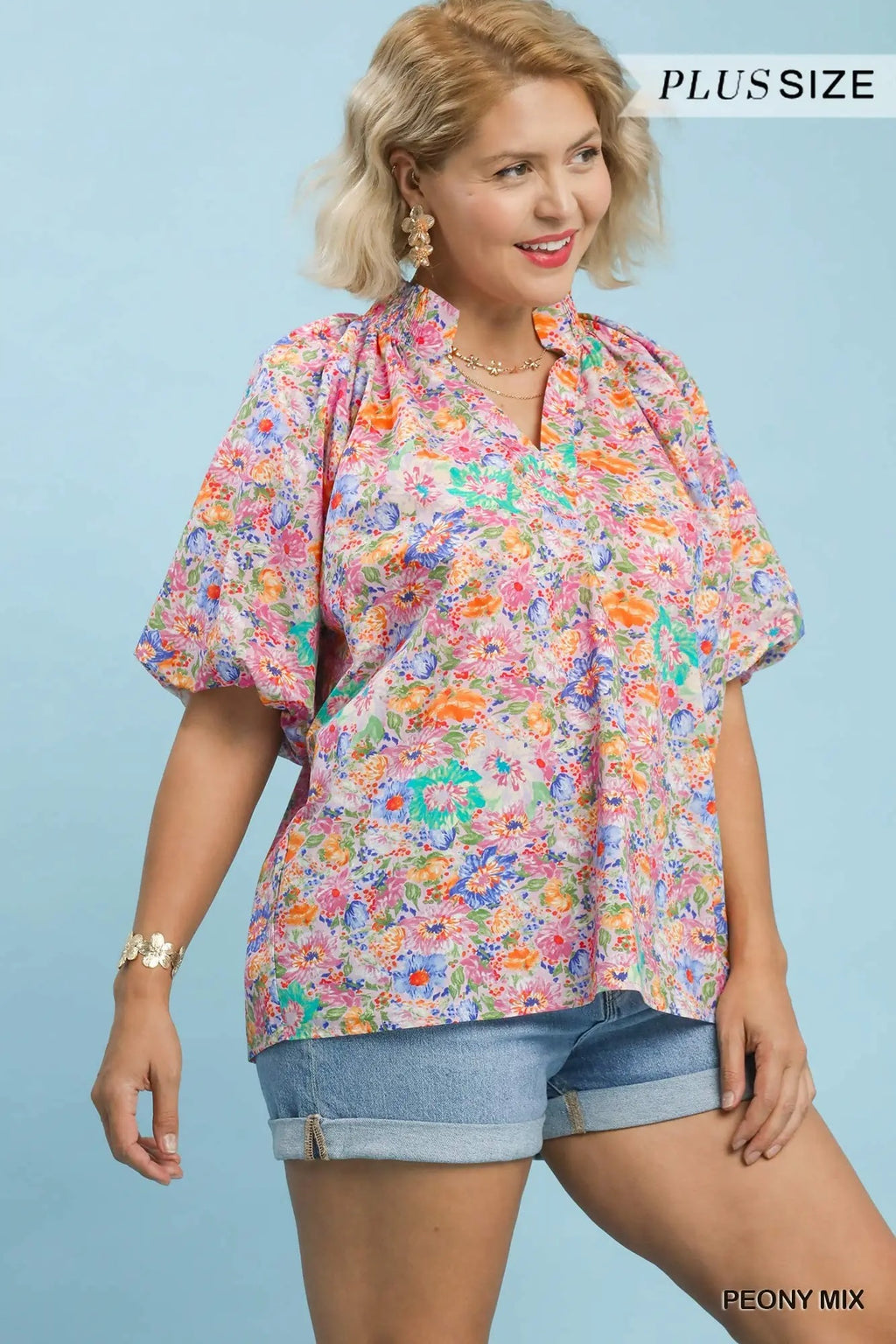 Peony Mix Top