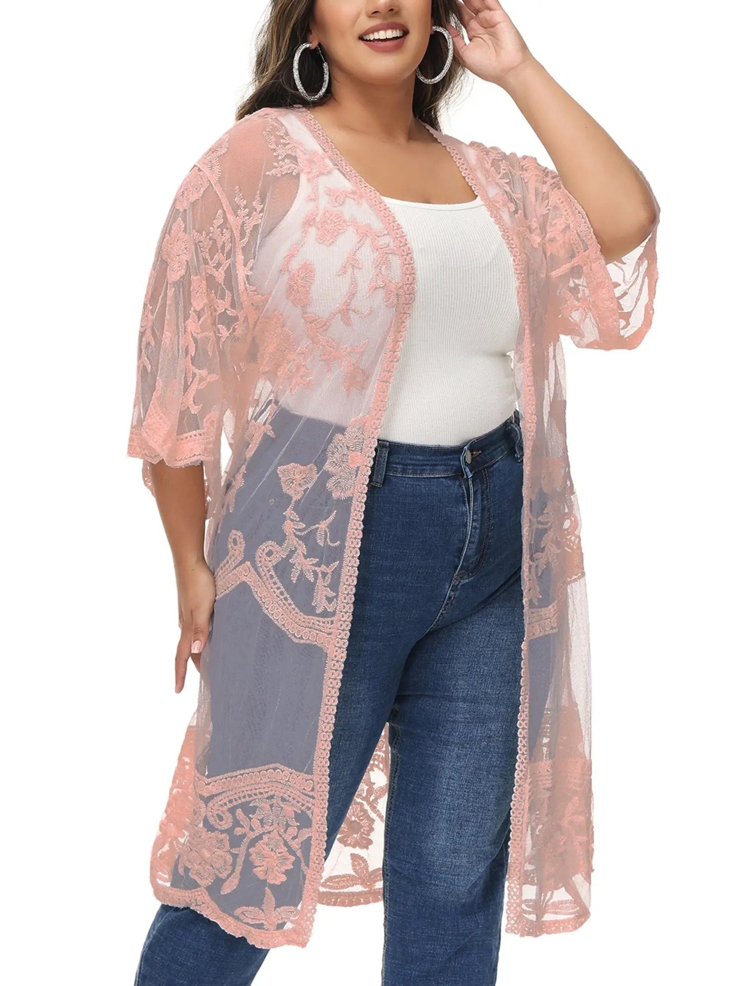 Floral Lace Cardigan