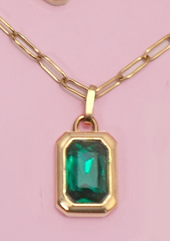 Timeless Gemstone Necklace