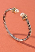 Silver Pearl Cuff