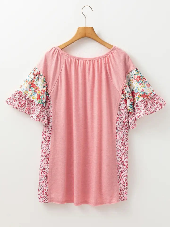 Spring Patchwork Top