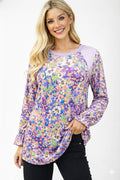 Lavender Bloom Top
