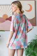 Watercolor Blooms Top