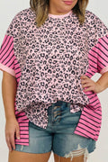Bubblegum Leopard Top