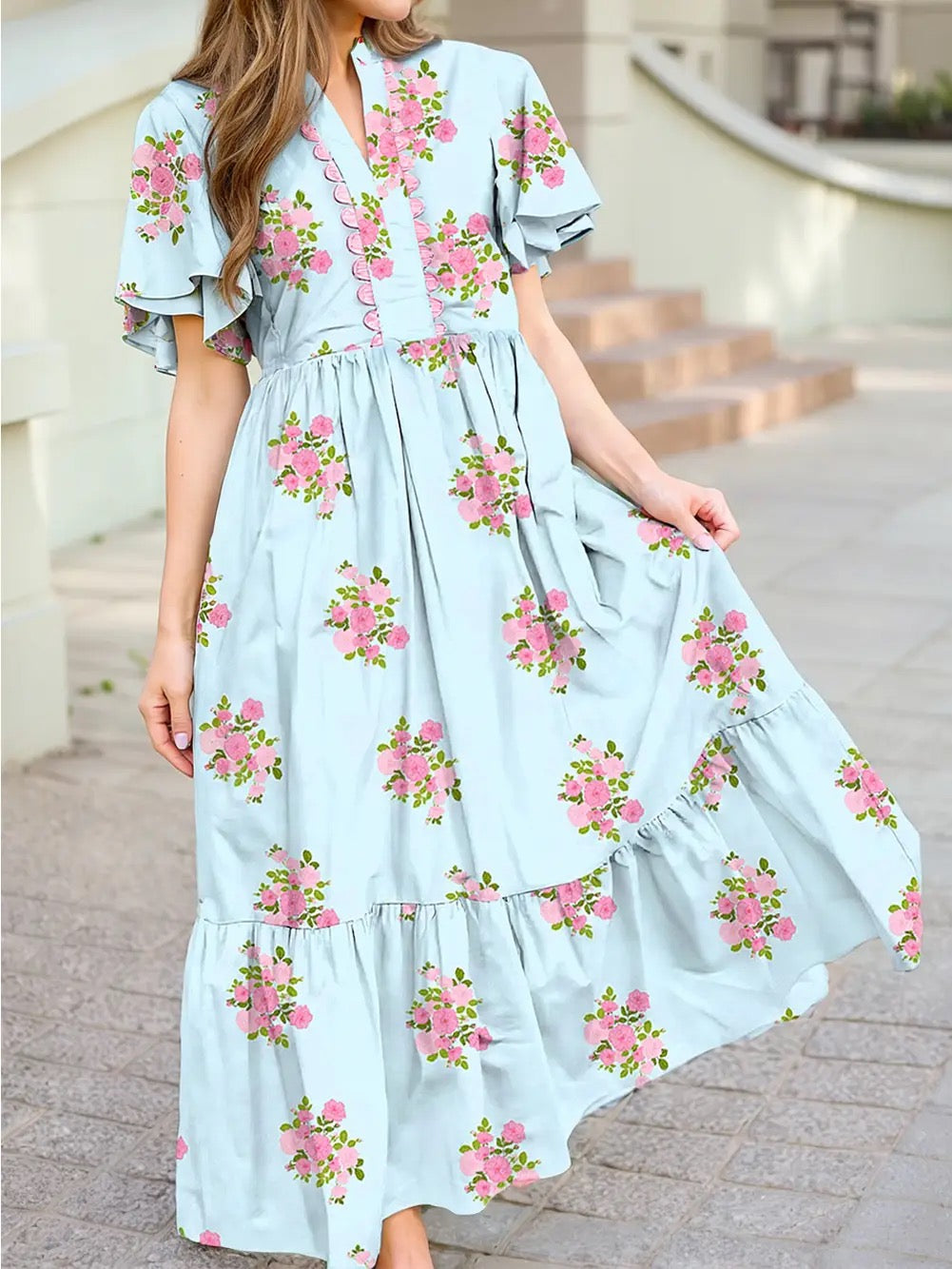 Bluebell Flowers Dress